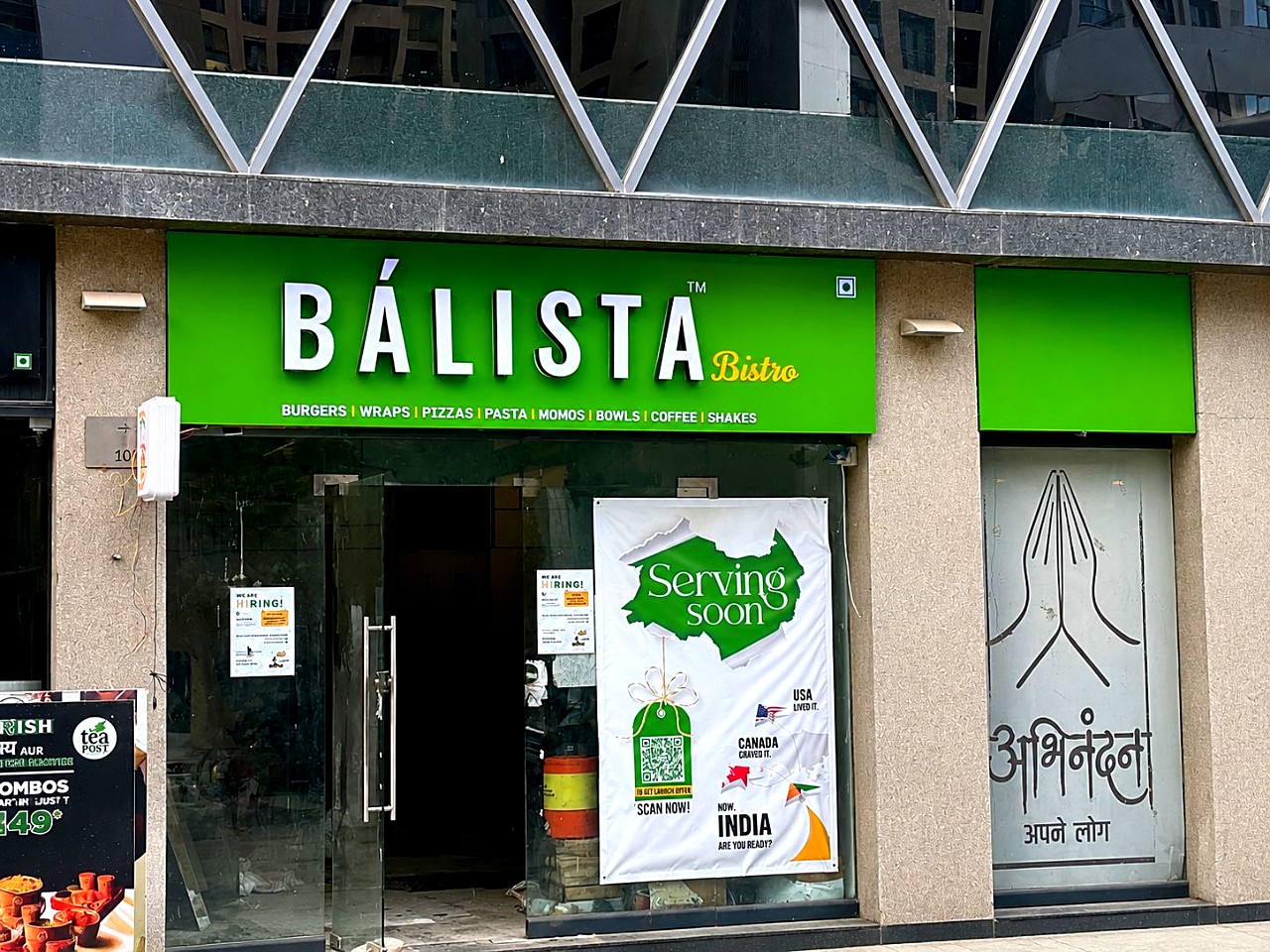 Balista Bistro 3D Sign Board by Aadlabs